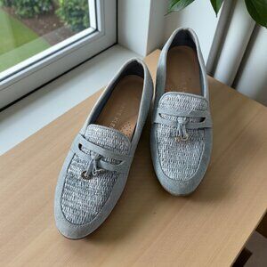 ANNE KLEIN Level Blue Loafers Flats Size 7.5